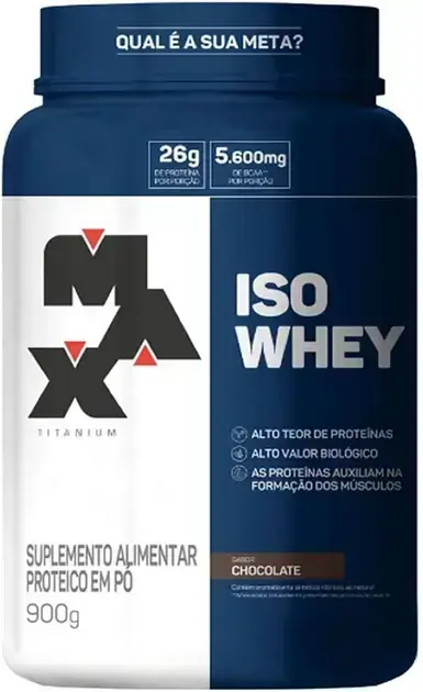 1. Max Titanium Iso Whey Chocolate 900g - Max Titanium
