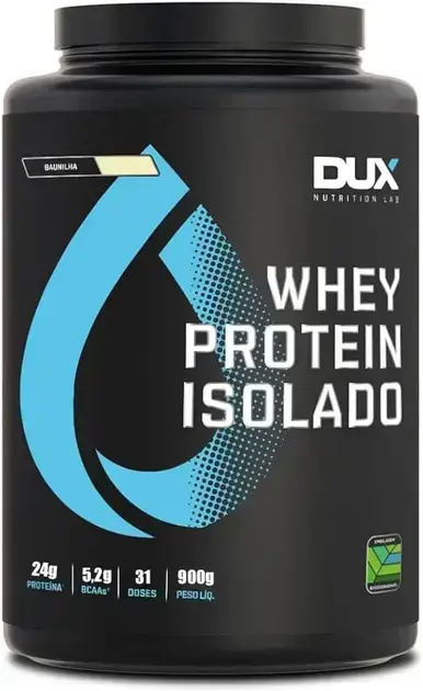 1. Whey Protein Isolado Baunilha - Dux Nutrition Lab