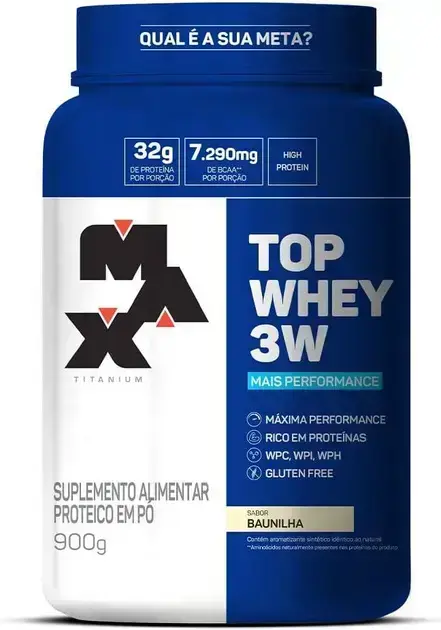3. Top Whey 3W Mais Performance - Max Titanium