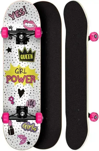 5. Skate Montado Profissional Cisco Feminino Collage 8