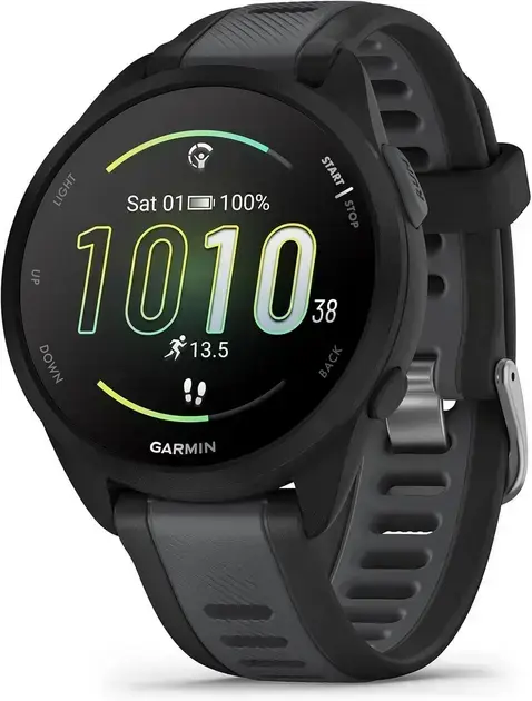 1. Monitor Cardíaco de Pulso com GPS Forerunner 165 - Garmin