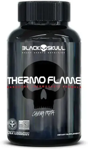 2. Termogênico Thermo Flame - Black Skull