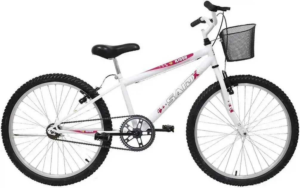 4. Bicicleta Aro 24 Feminina Mono - Saidx