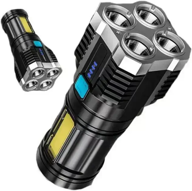 4. Lanterna LED de Alto Brilho USB - A-TION
