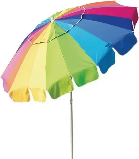 5. Guarda-Sol 2.20M De Poliéster Rainbow - Mor
