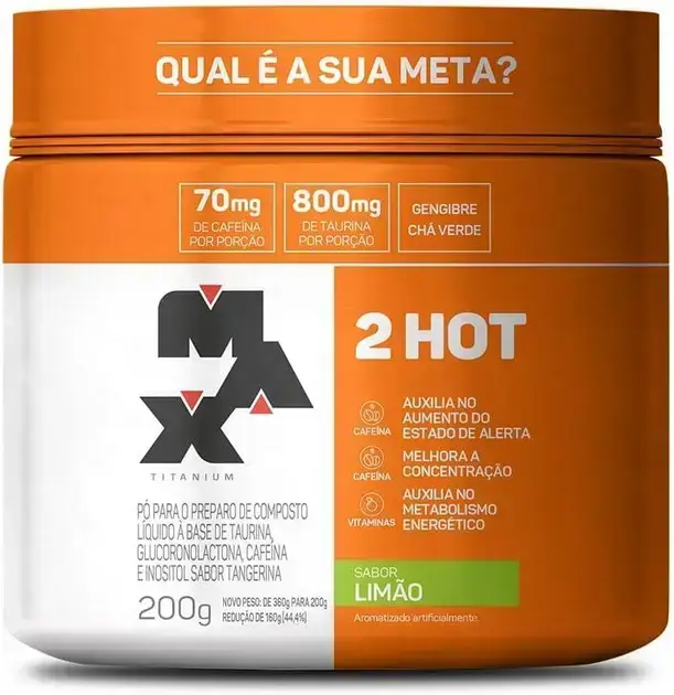 7. Max Titanium 2Hot - Limão