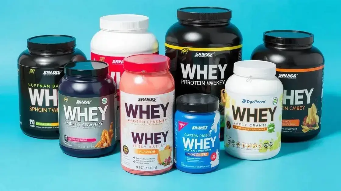 Melhor Whey Protein Concentrado: os melhores em 2026
